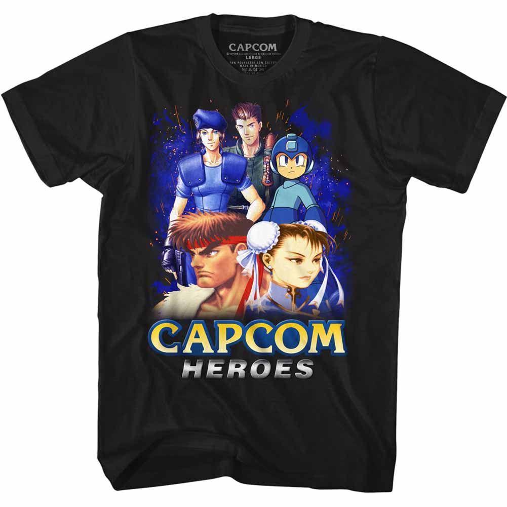 Capcom - Heroes Boyfriend Tee