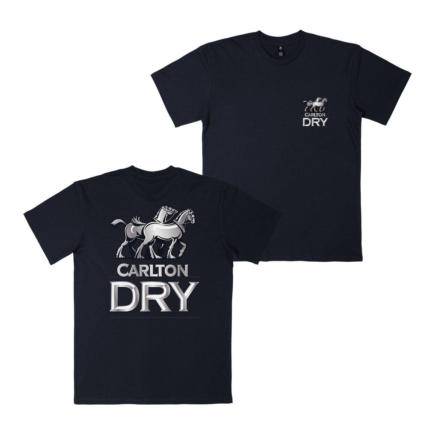 Carlton Dry Classic Tee Navy