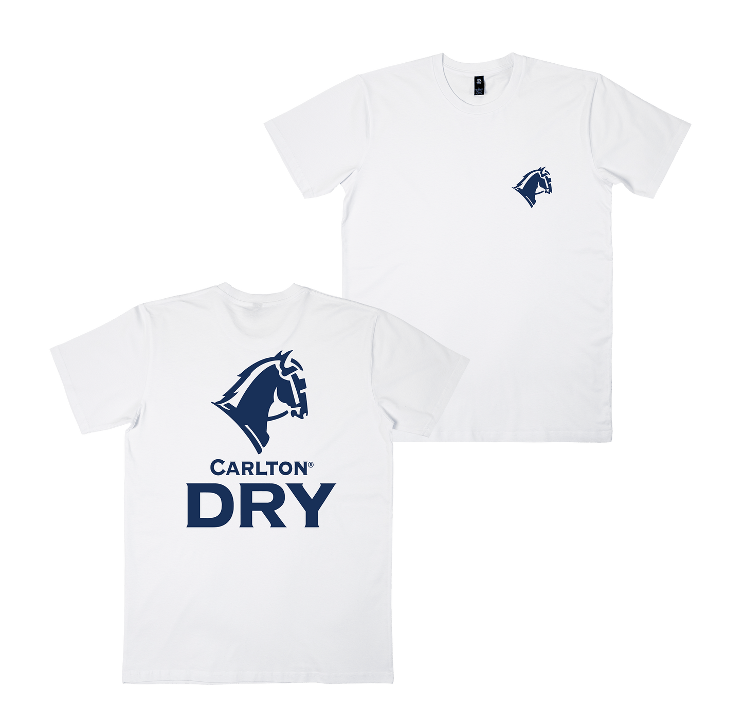 Carlton Dry Current Tee White