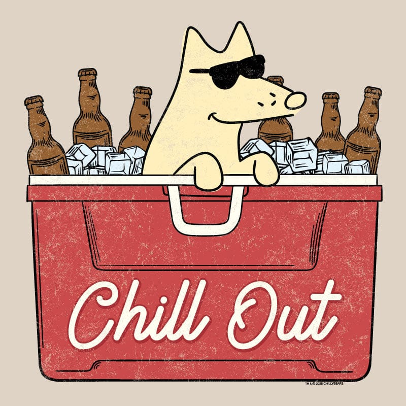 Chill Out - Ladies Curvy V-Neck Tee