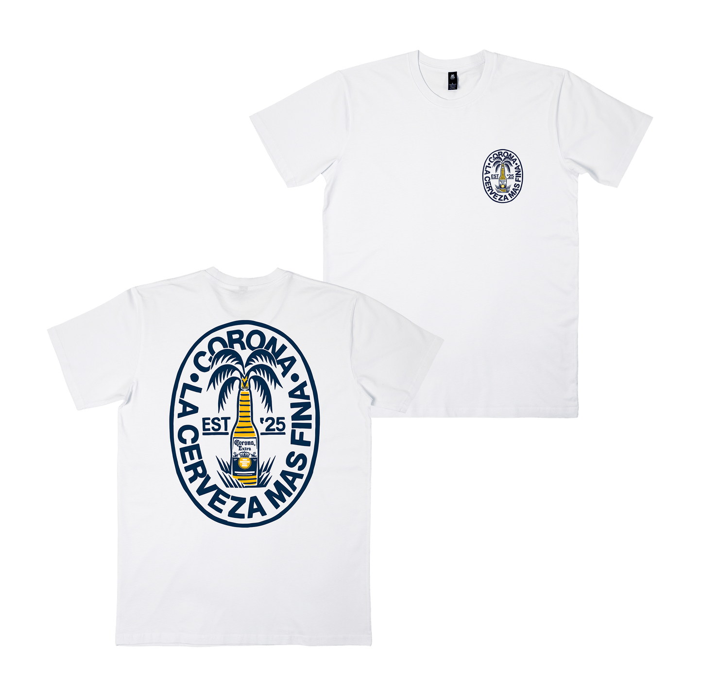 Beach Flora Tee White