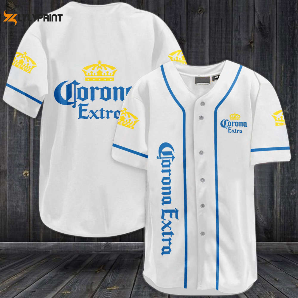 Corona Extra Baseball Jersey - Gift for Men Women - lylyprint.com