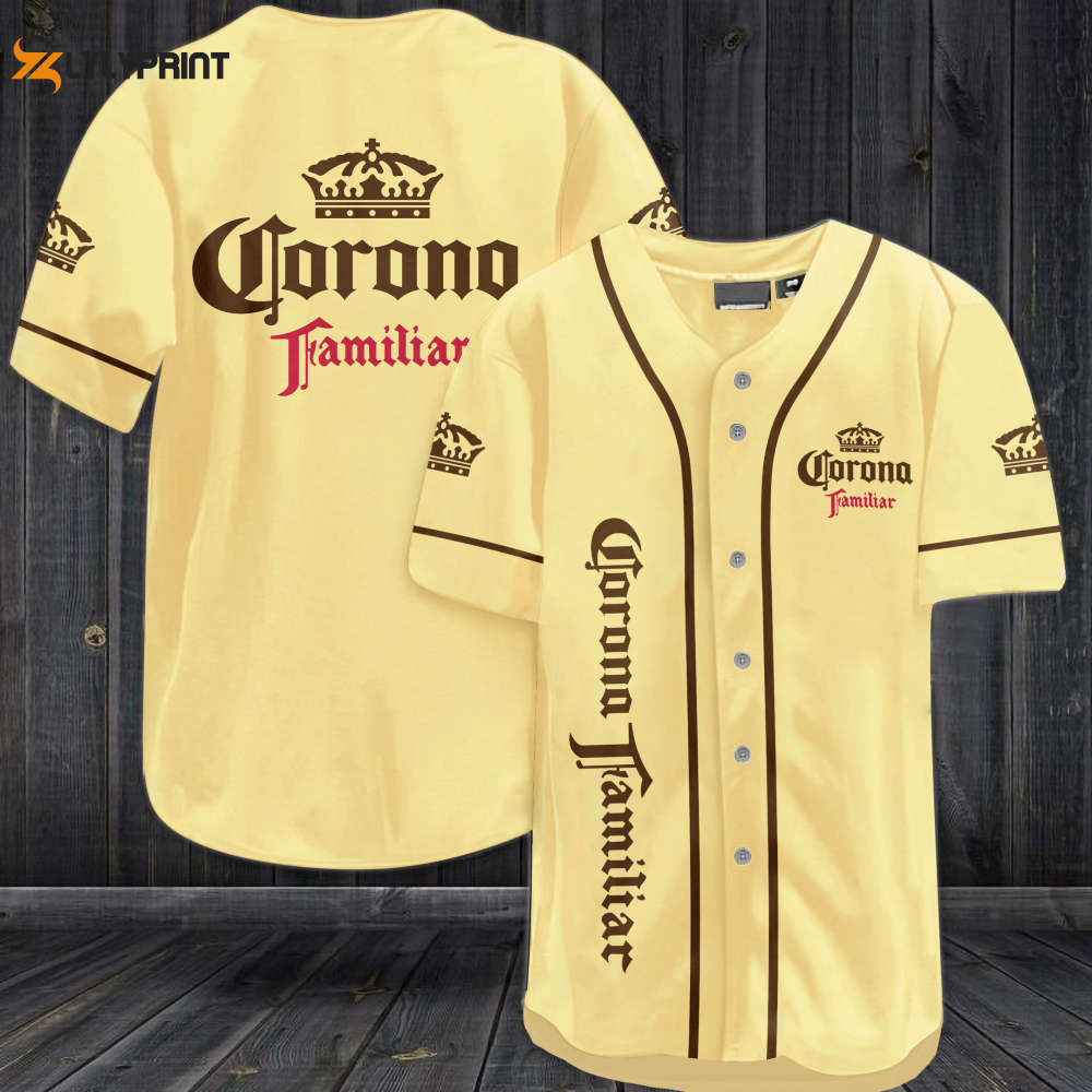 Corona Familiar Beer Baseball Jersey - lylyprint.com