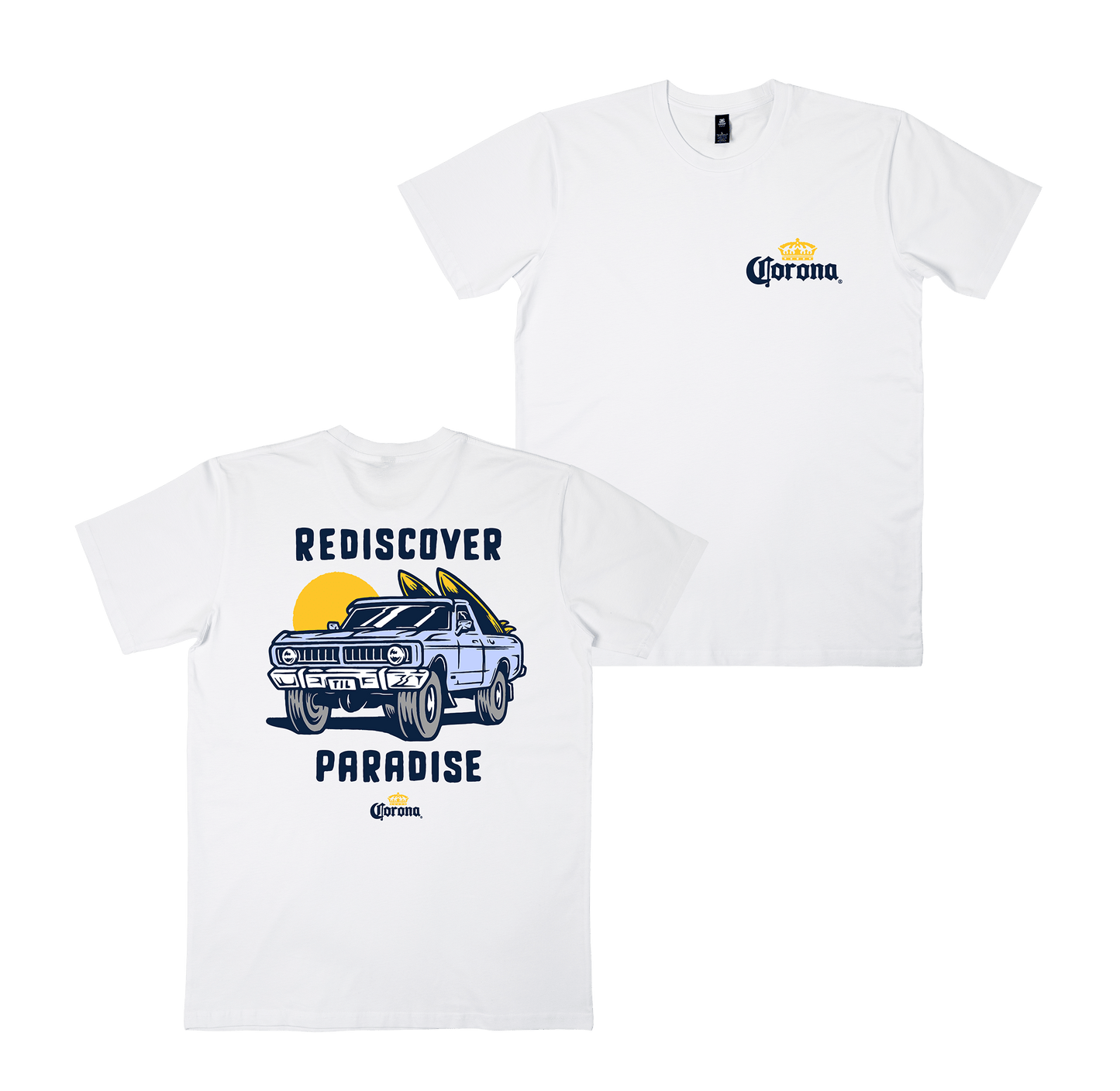 Rediscover Paradise Tee White