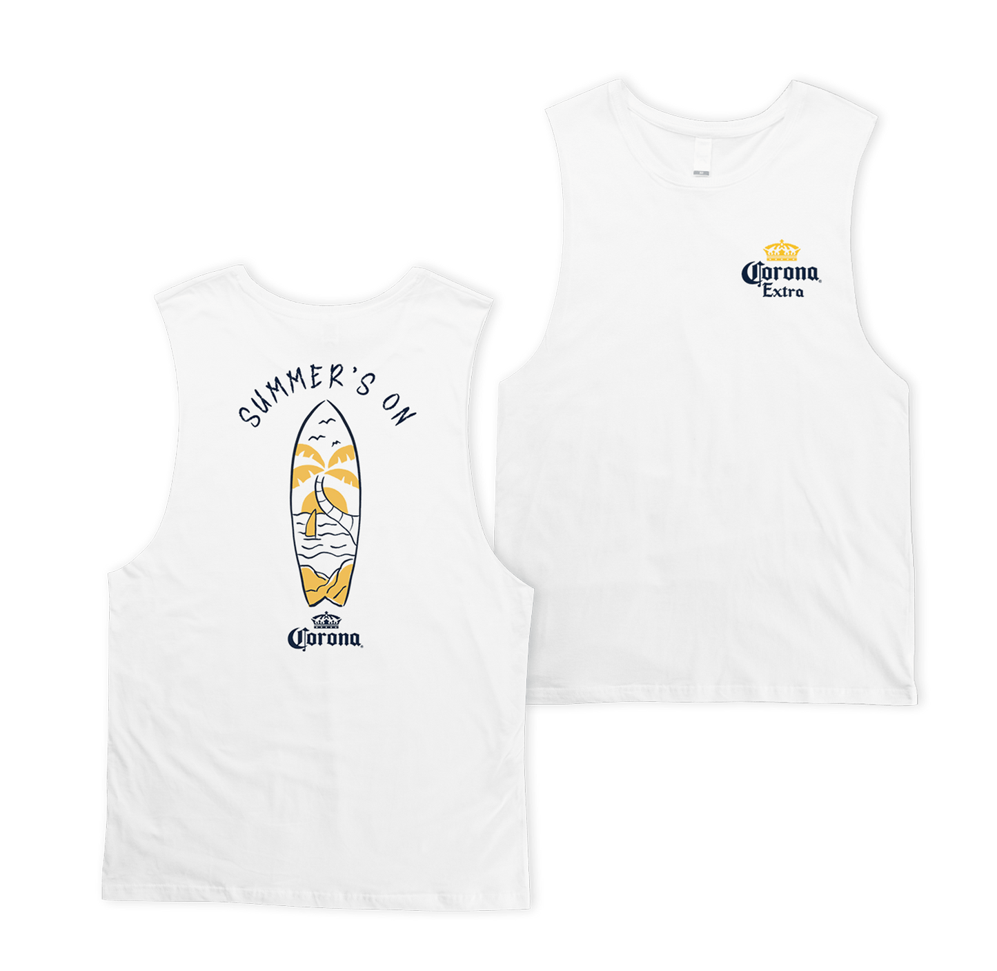 Summer Surf Muscle Tee