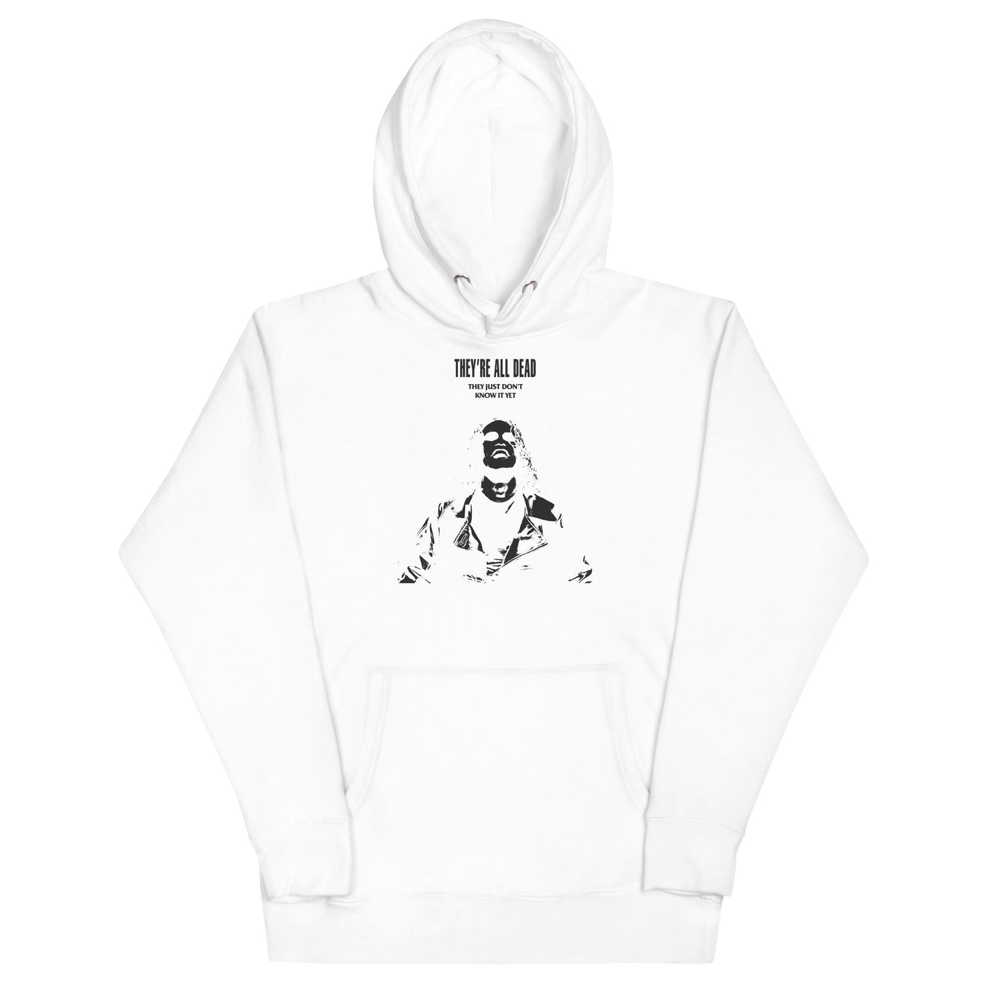 The Crow - Black Outline Hoodie