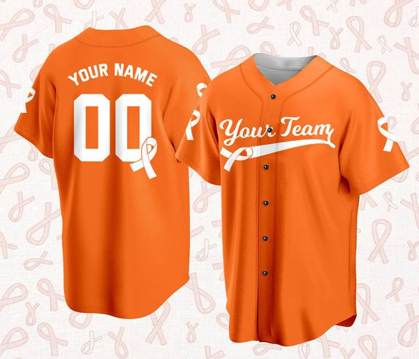 Custom Baseball Jersey For Breast Cancer Support Breast Cancer Warrior Survivor - lylyprint.com