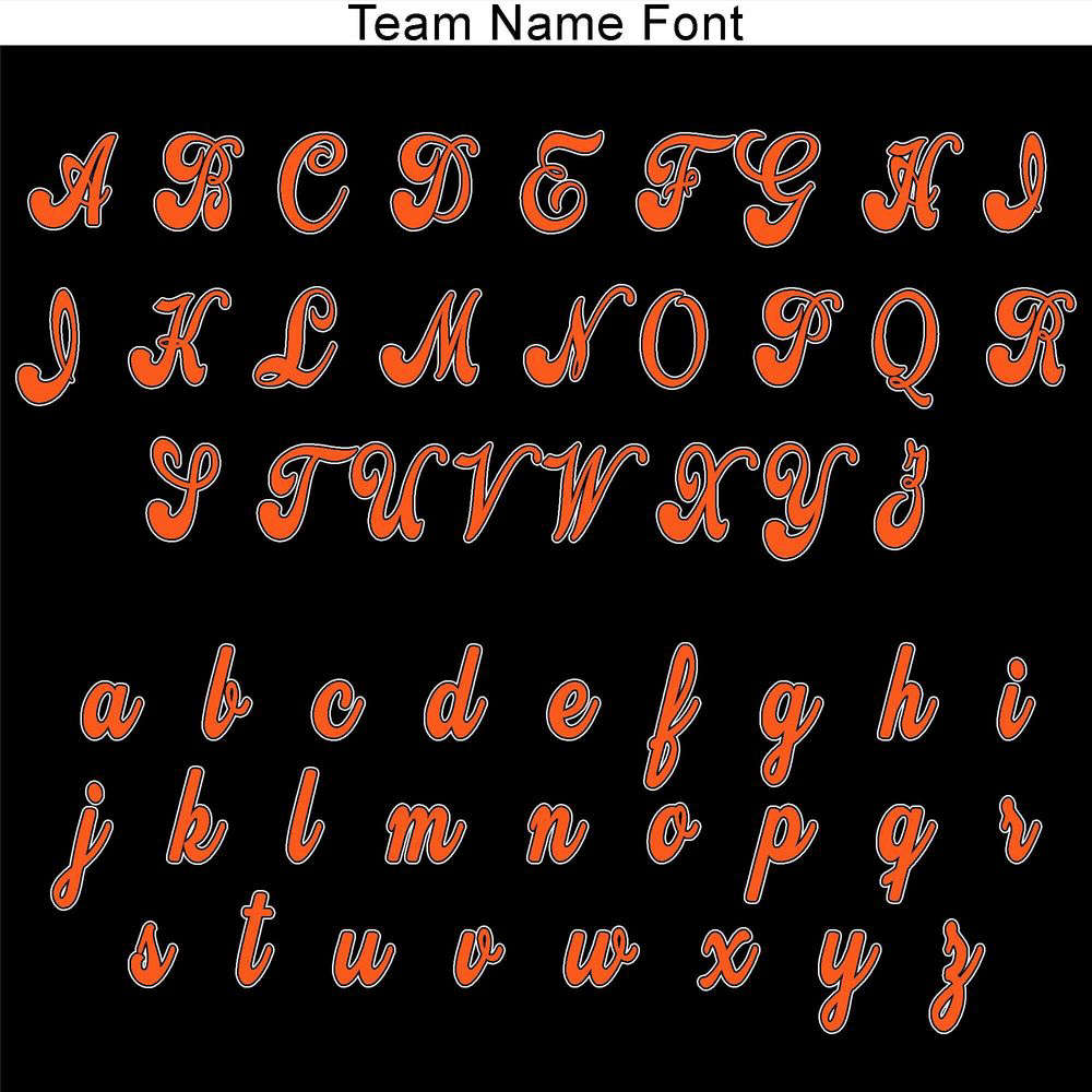Custom Jersey Baltimore Black Orange White, Baltimore Oriole Baseball Jersey For Men Women - lylyprint.com