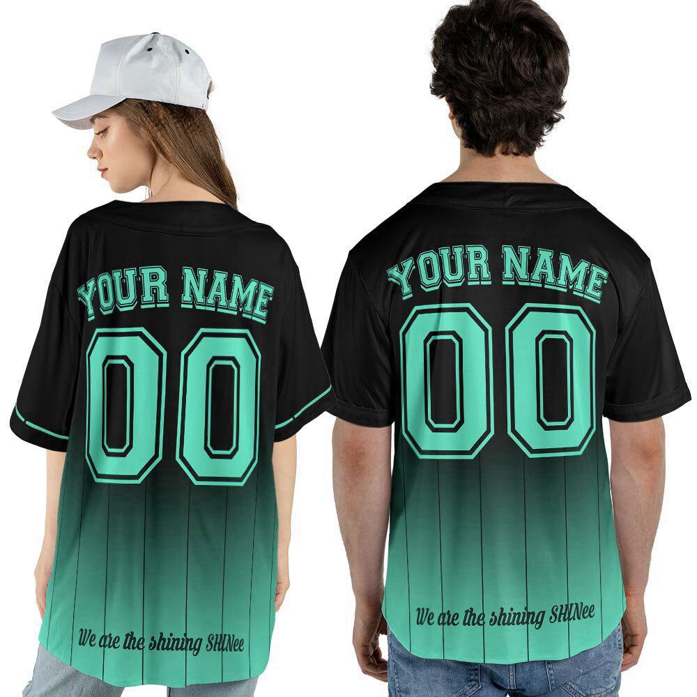 Custom Shinee Kpop Baseball Jersey For Men Women - lylyprint.com