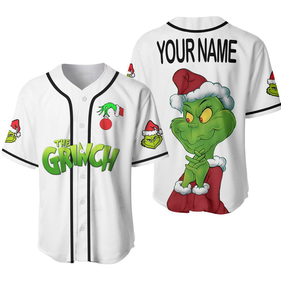 CustomizedThe Gri-nch Jersey Baseball Jersey - lylyprint.com