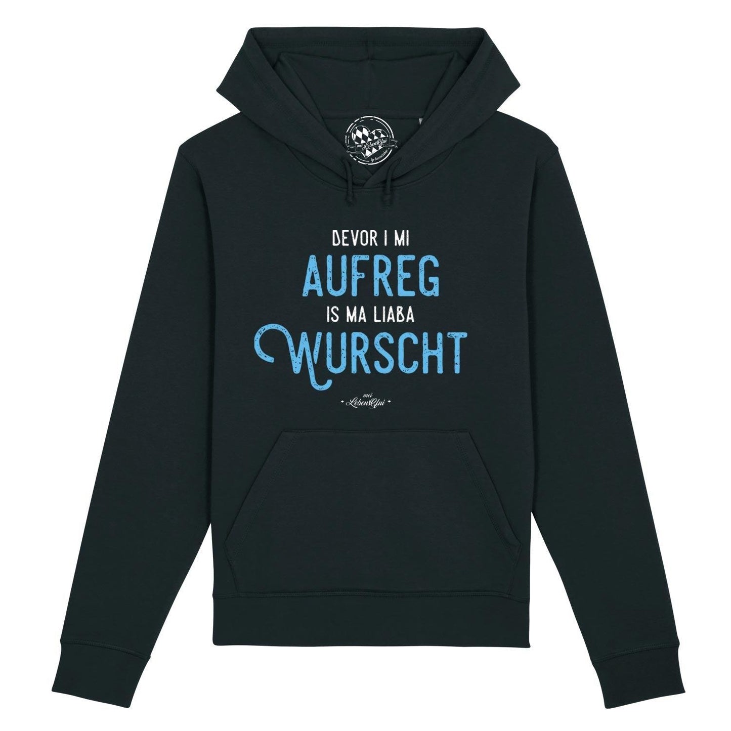 Damen Hoodie "Bevor i mi aufreg..."