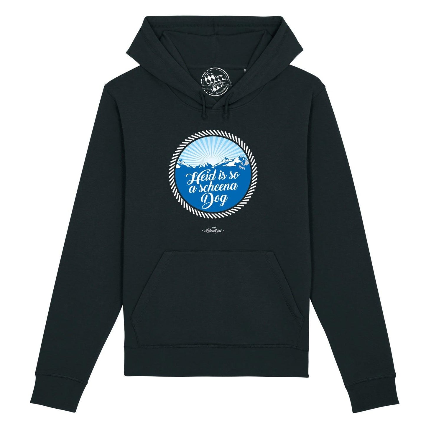 Damen Hoodie "So a scheena Dog"