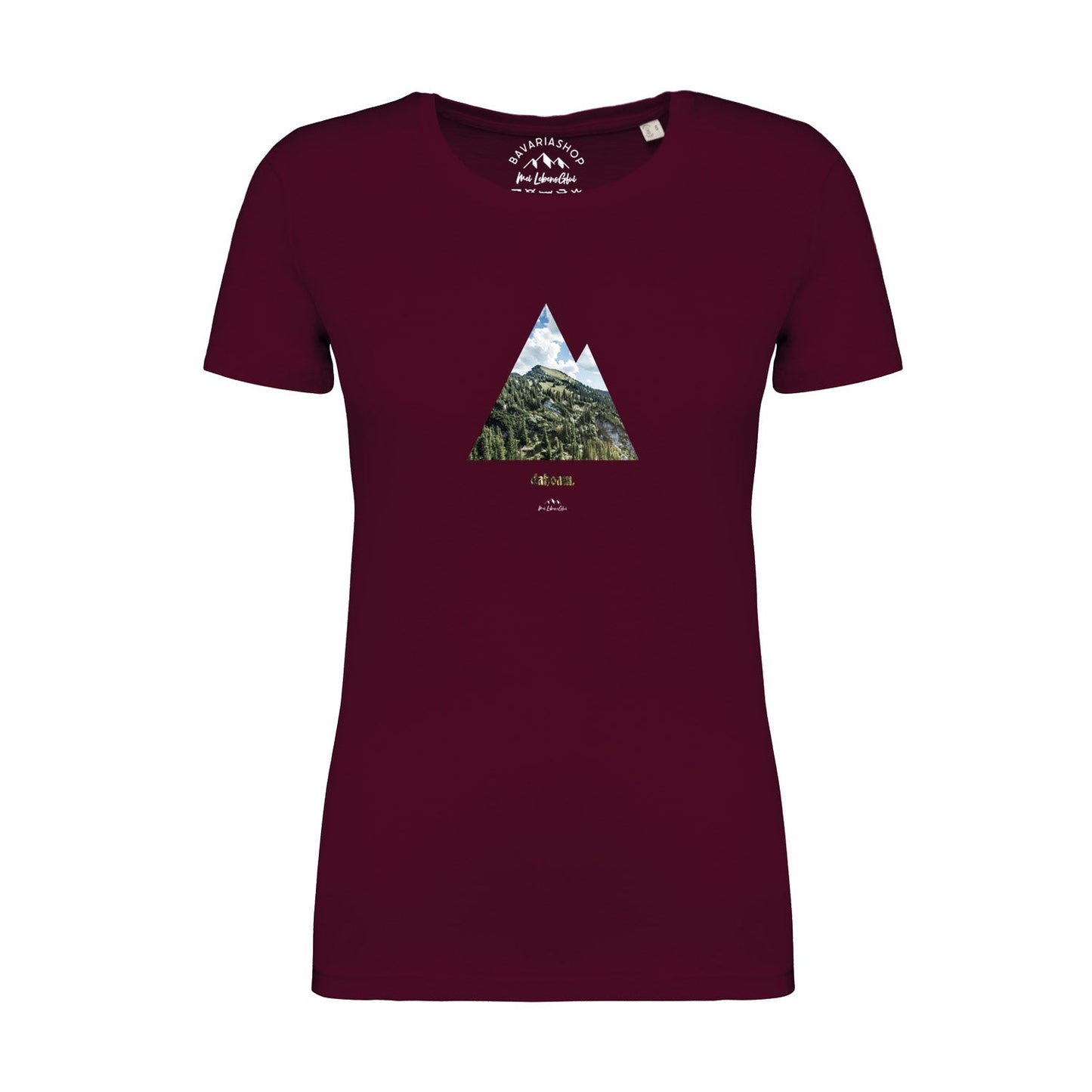 Damen T-Shirt "dahoam"