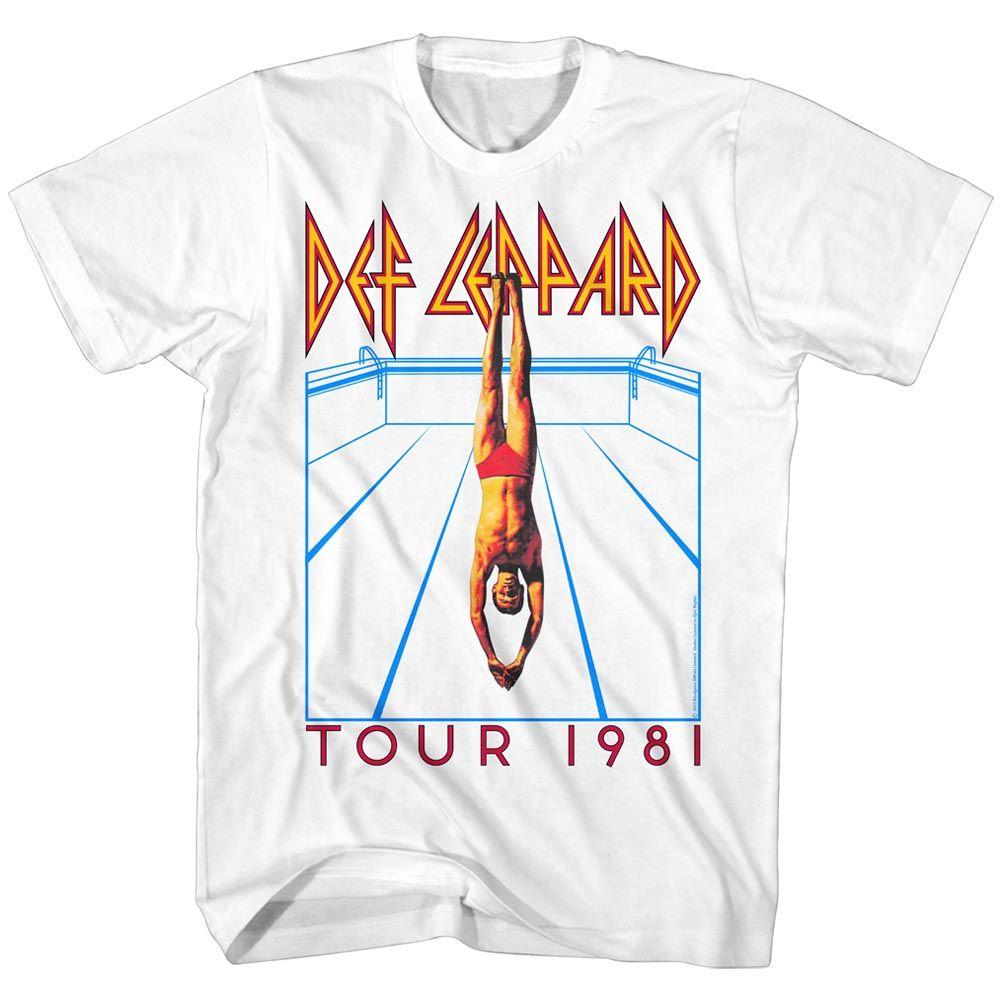 Def Leppard He's Swimming T-Shirt