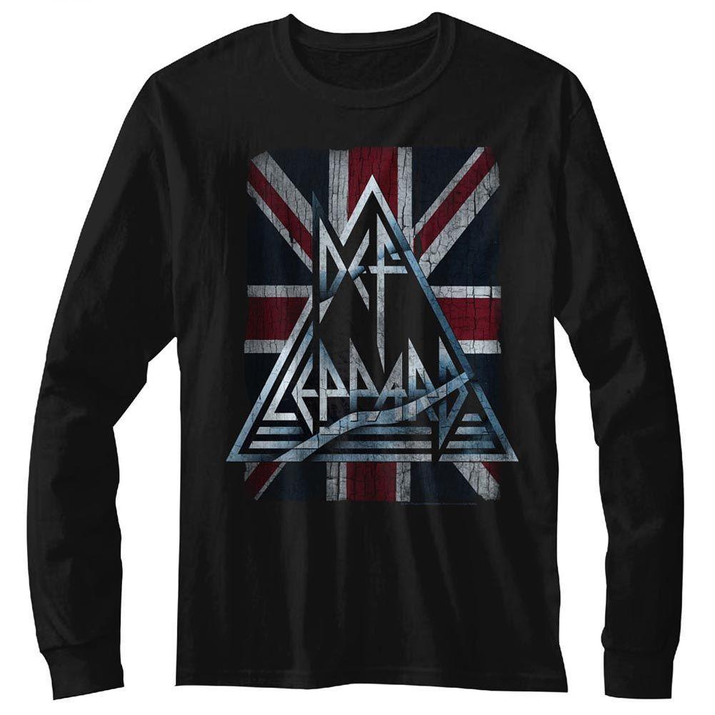 Def Leppard Jacked Up Long Sleeve Boyfriend Tee