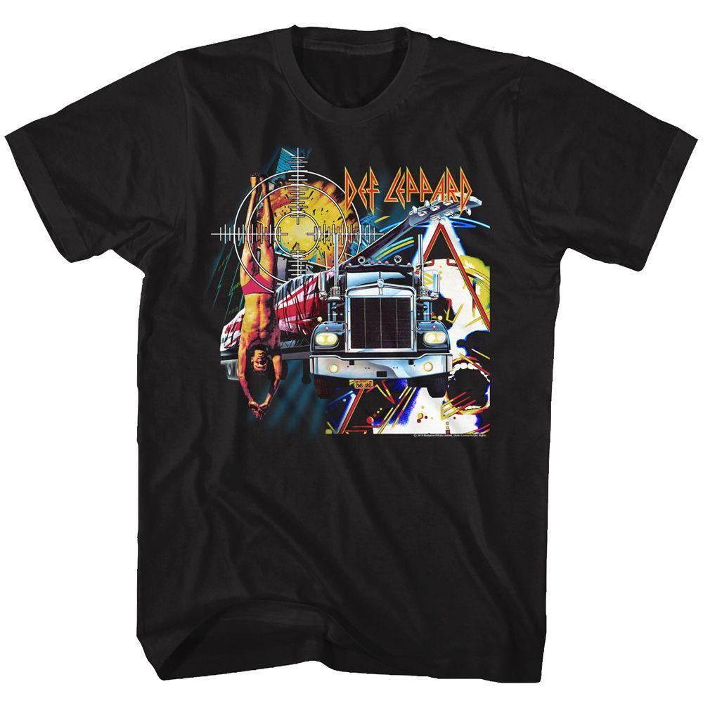 Def Leppard Jumble Boyfriend Tee