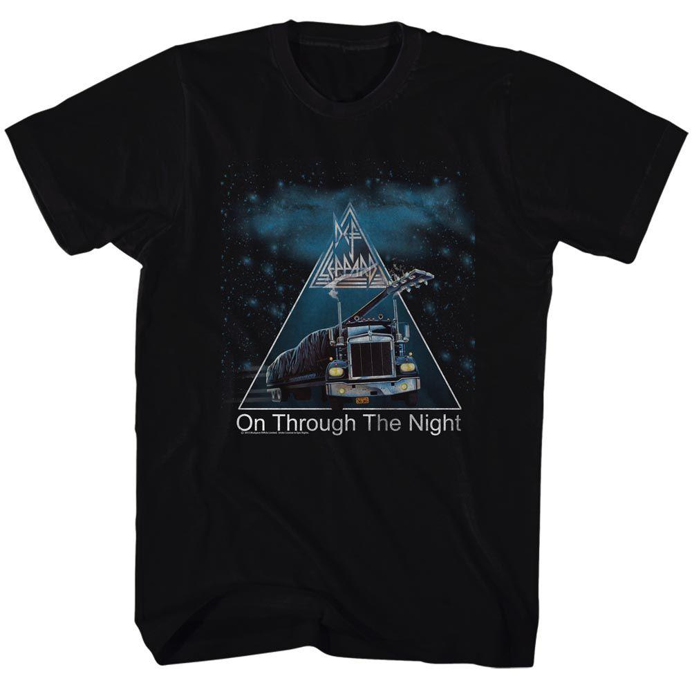 Def Leppard On Through The Night Boyfriend Tee