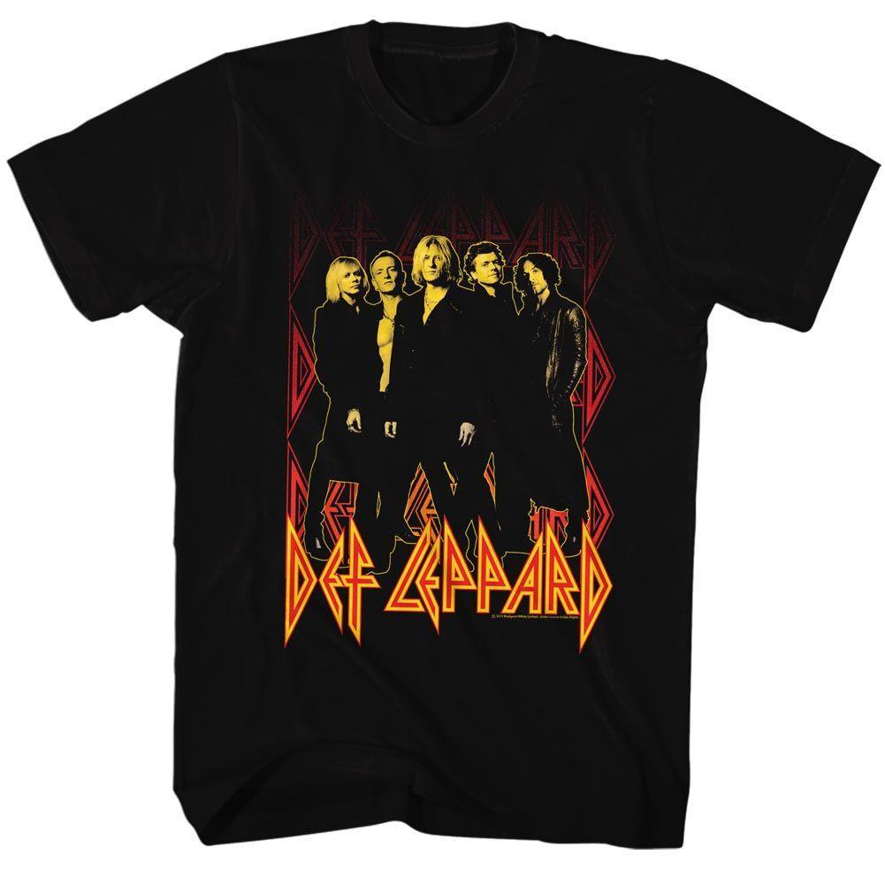 Def Leppard Onfire Boyfriend Tee