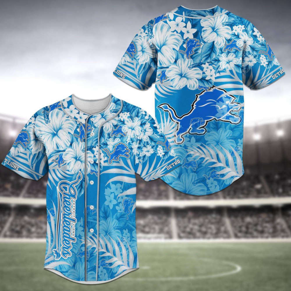 Detroit Lions Baseball Jersey Personalized 2023 Gift for Men Women - lylyprint.com