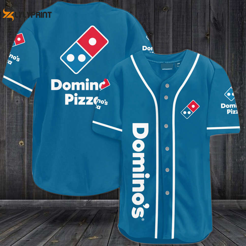 Domino's Pizza Baseball Jersey - lylyprint.com