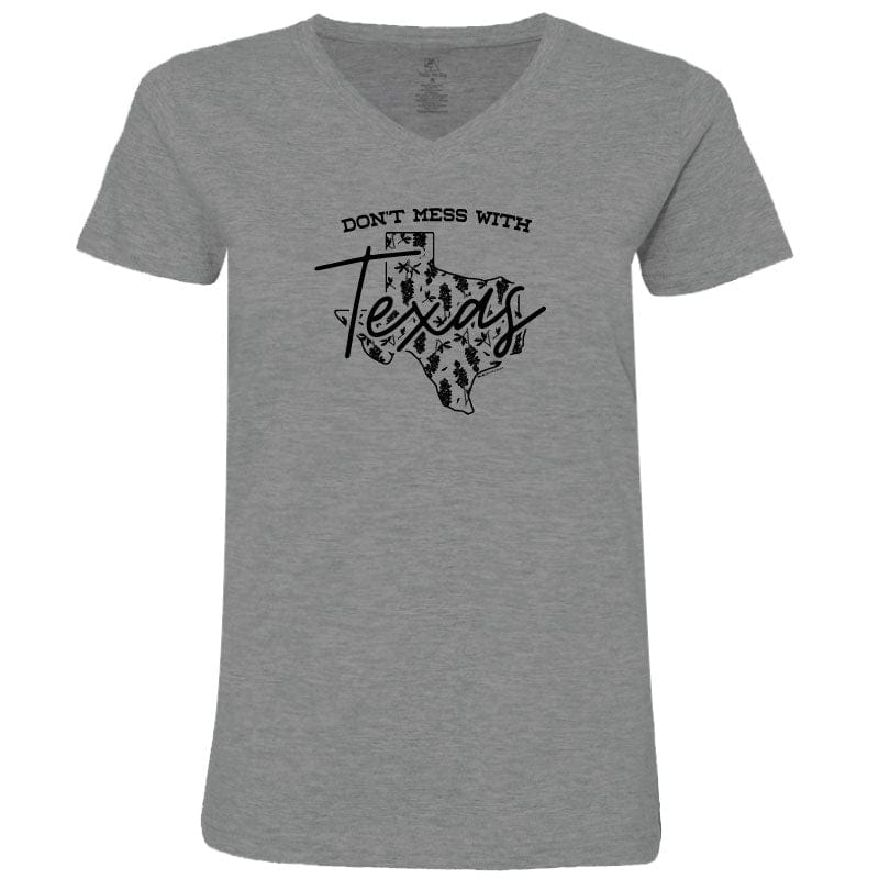 Dont Mess With Texas - Ladies T-Shirt V-Neck