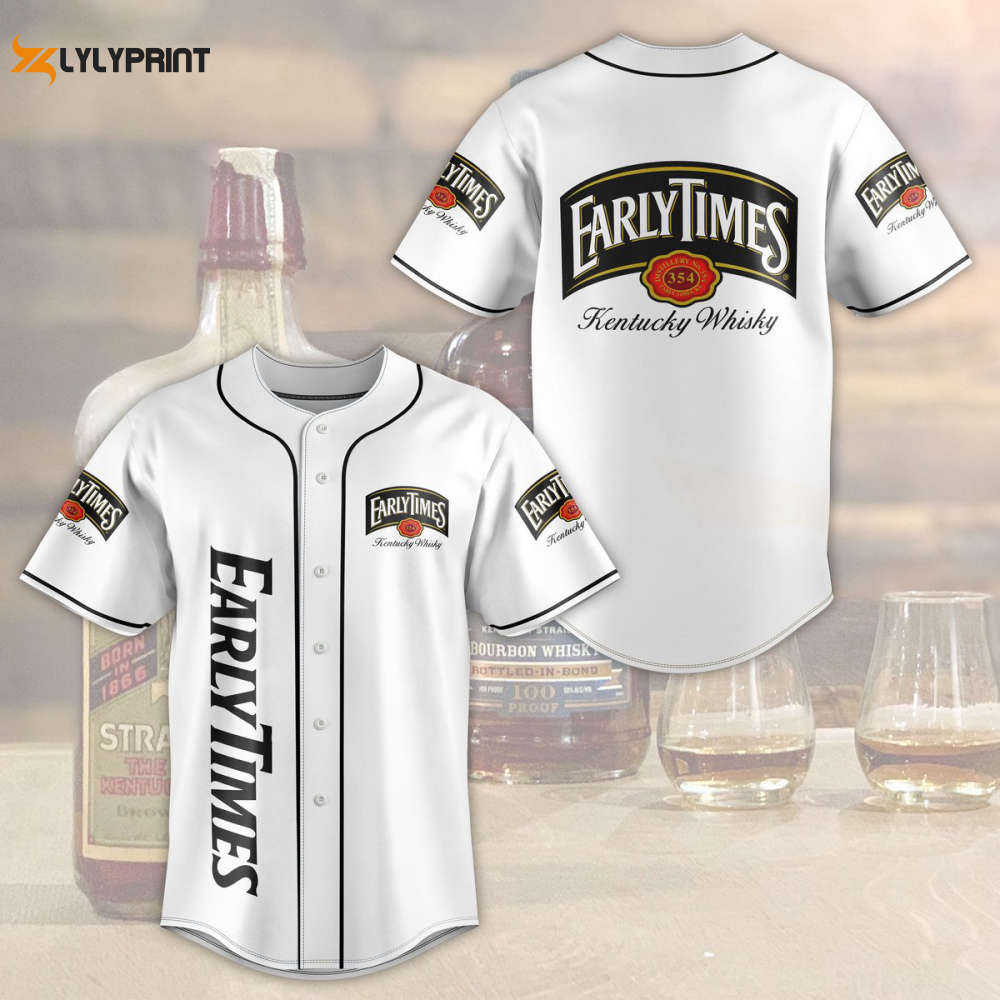 Early Times Kentucky Whisky Baseball Jersey - lylyprint.com