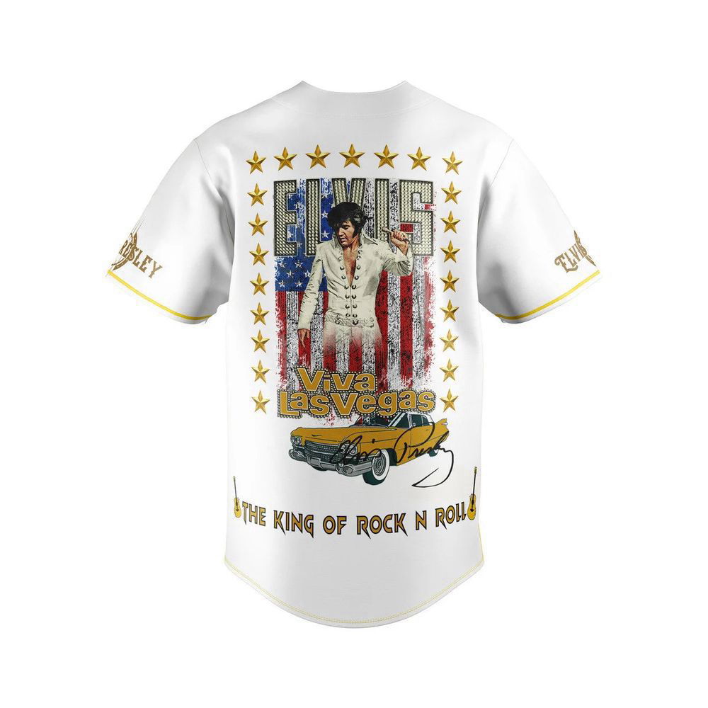 Elvis Presley Baseball Jersey, Elvis Presley Jersey Shirt - lylyprint.com