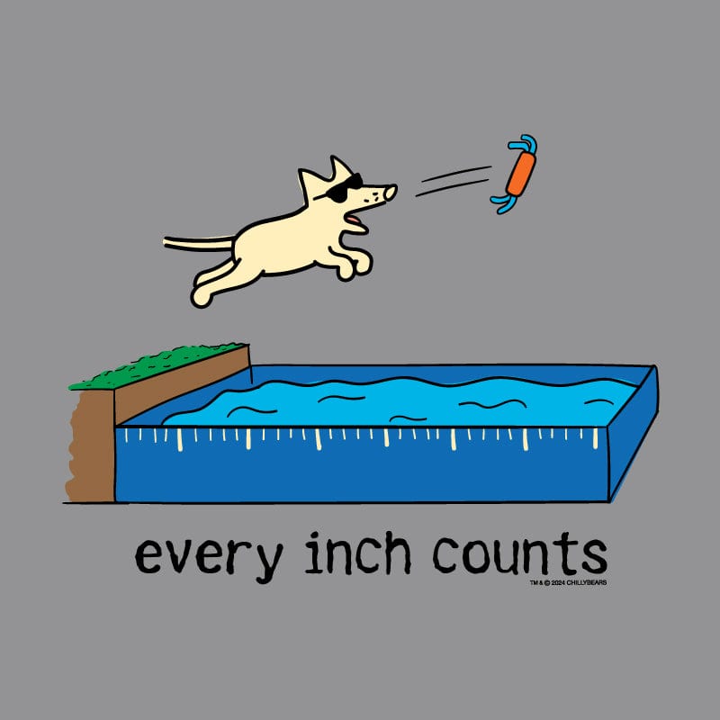 Every Inch Counts - Ladies Curvy V-Neck Tee
