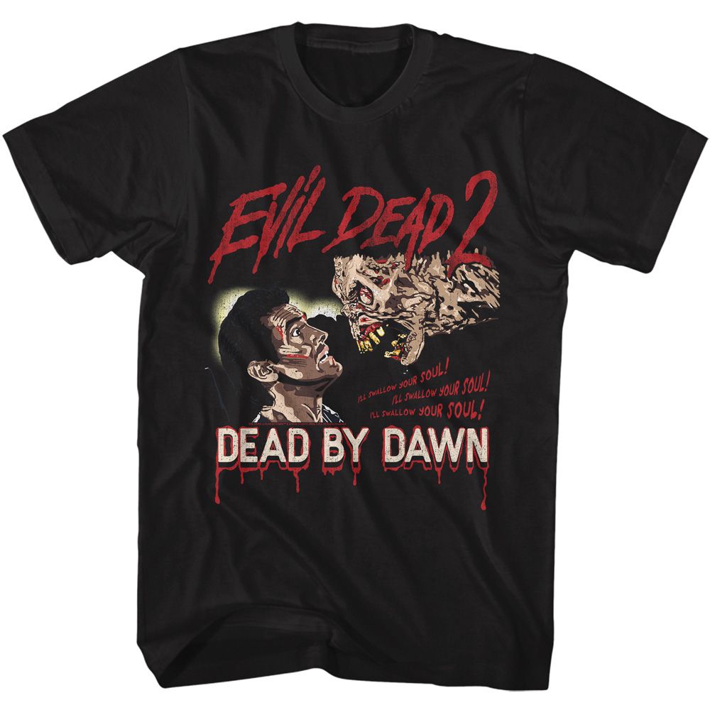 Evil Dead - Ill Swallow Your Soul Boyfriend Tee