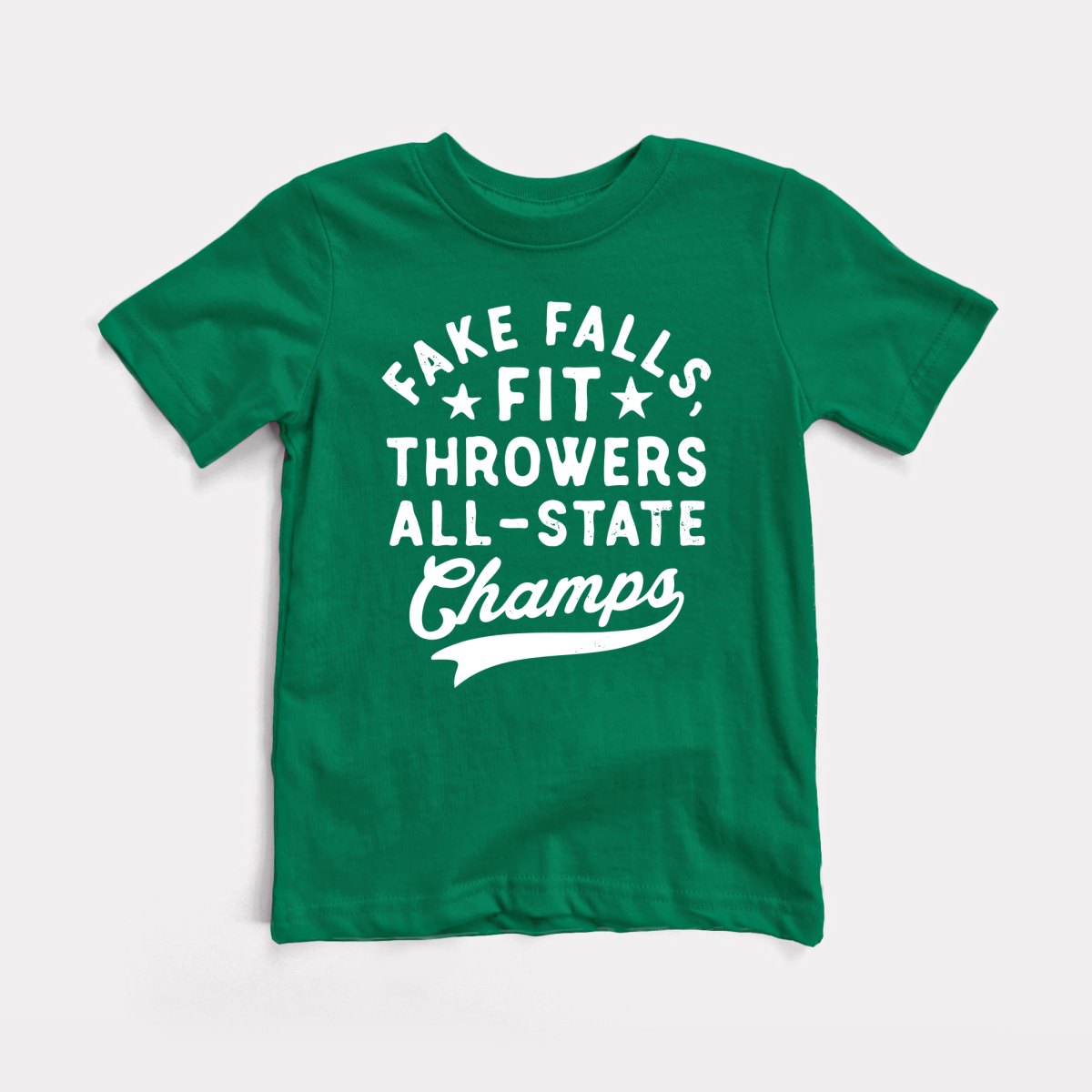 Fake Falls Fit Throwers - Baby Tee