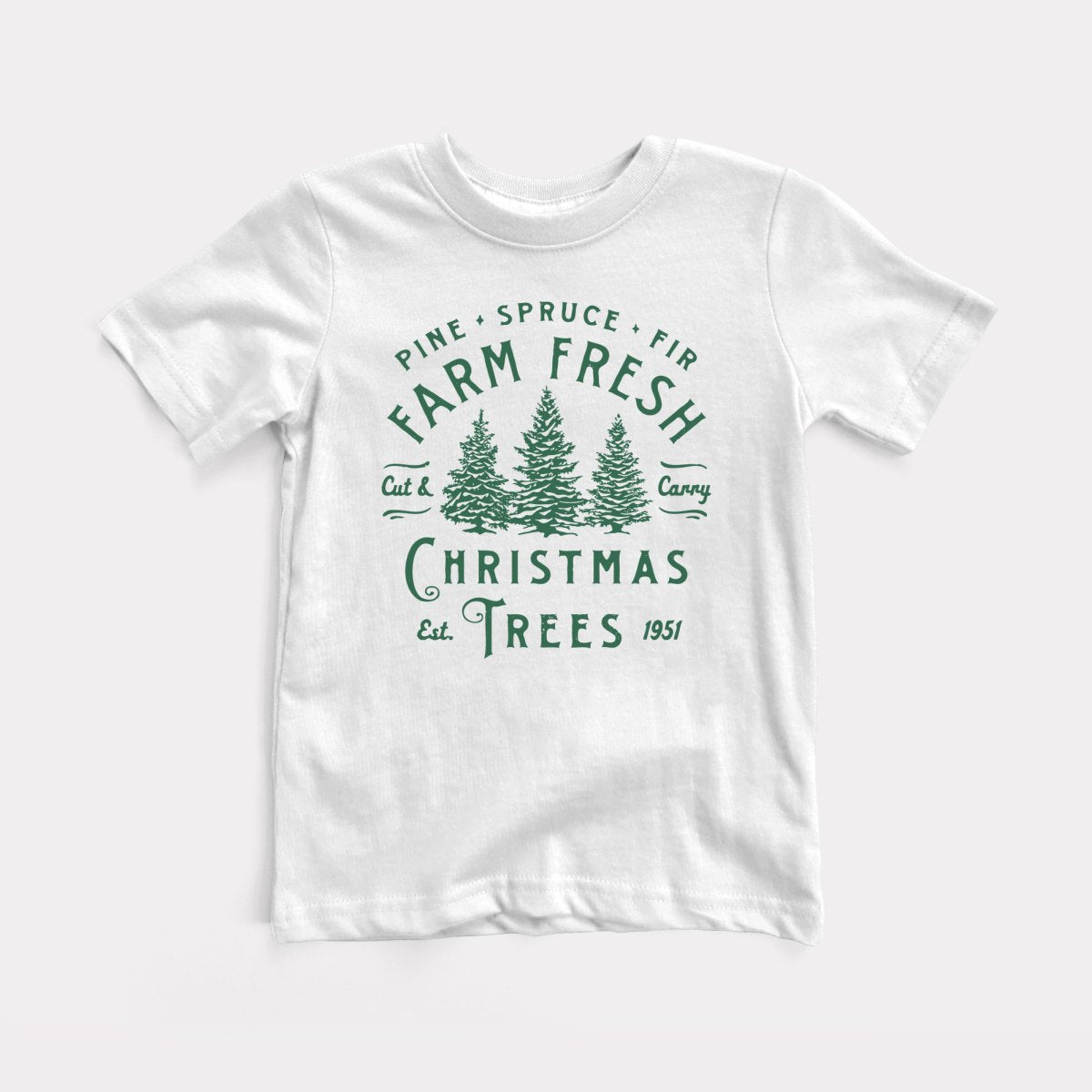 Farm Fresh Christmas Trees - Baby Tee