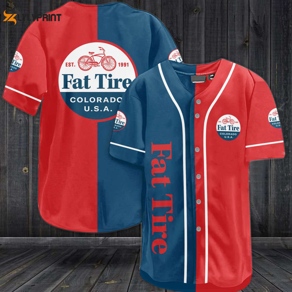 Fat Tire Beer Colorado U.S.A Baseball Jersey - lylyprint.com