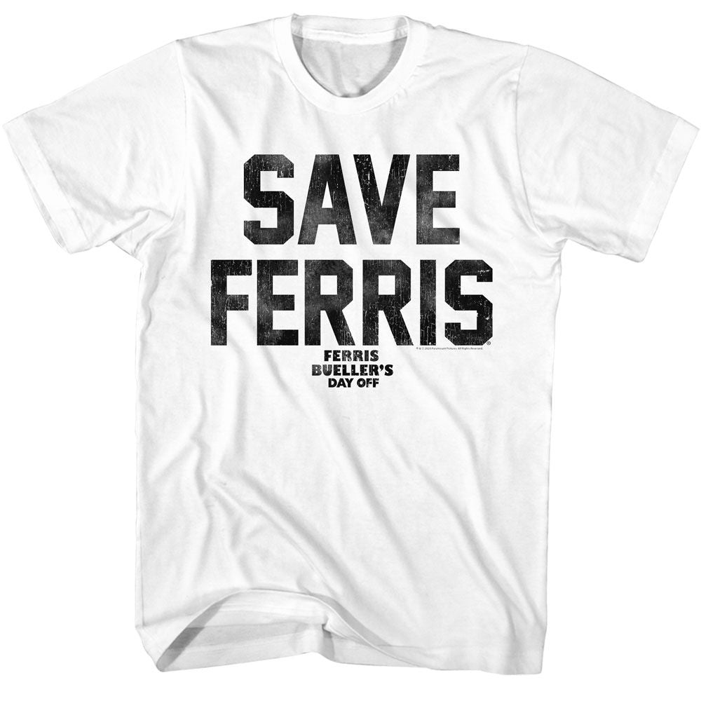 Ferris Bueller's Day Off - FBDO Save Ferris Again Boyfriend Tee