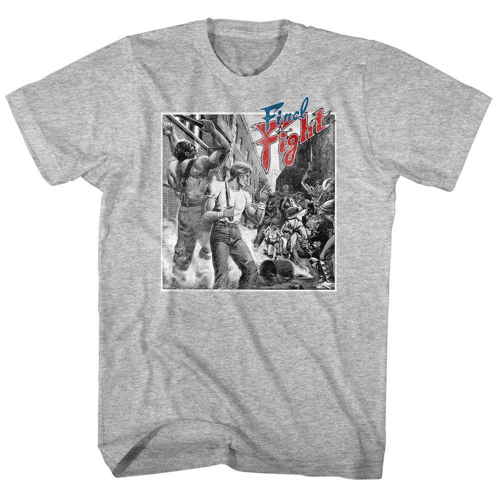 Final Fight B&W Fight T-Shirt