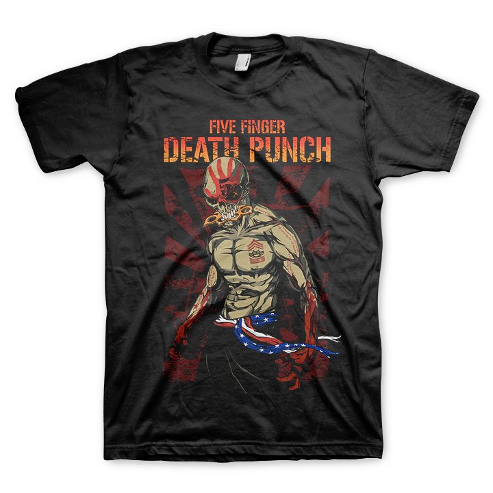 Five Finger Death Punch Patriotic Tee