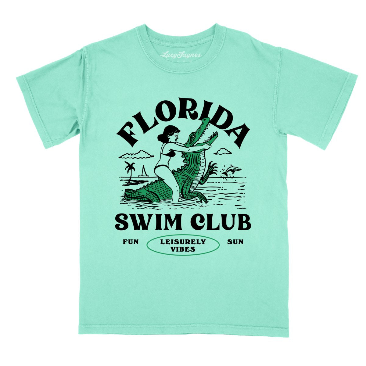 Florida Swim Club Comfort Colors Tee