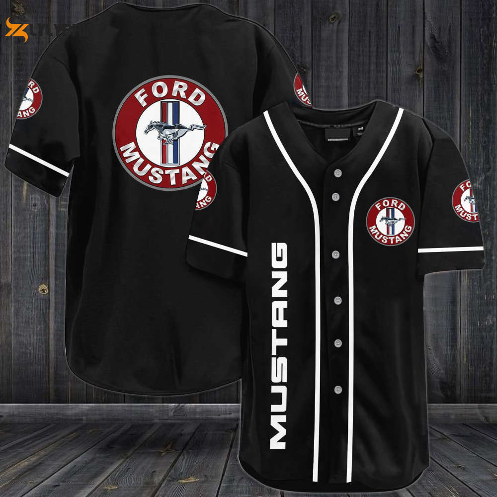 Ford Mustang Baseball Jersey - lylyprint.com