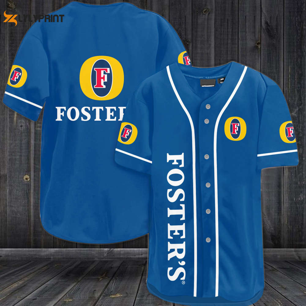 Foster's Beer Baseball Jersey - lylyprint.com