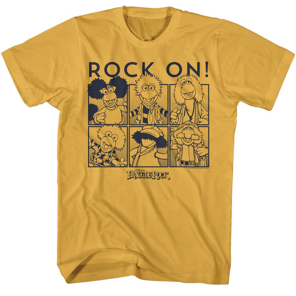 Fraggle Rock - Halftone Boxes T-Shirt