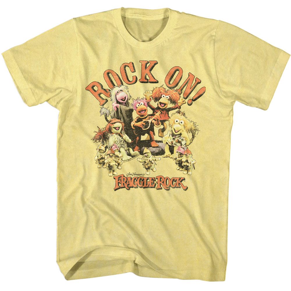 Fraggle Rock - Rock On Puppets Boyfriend Tee