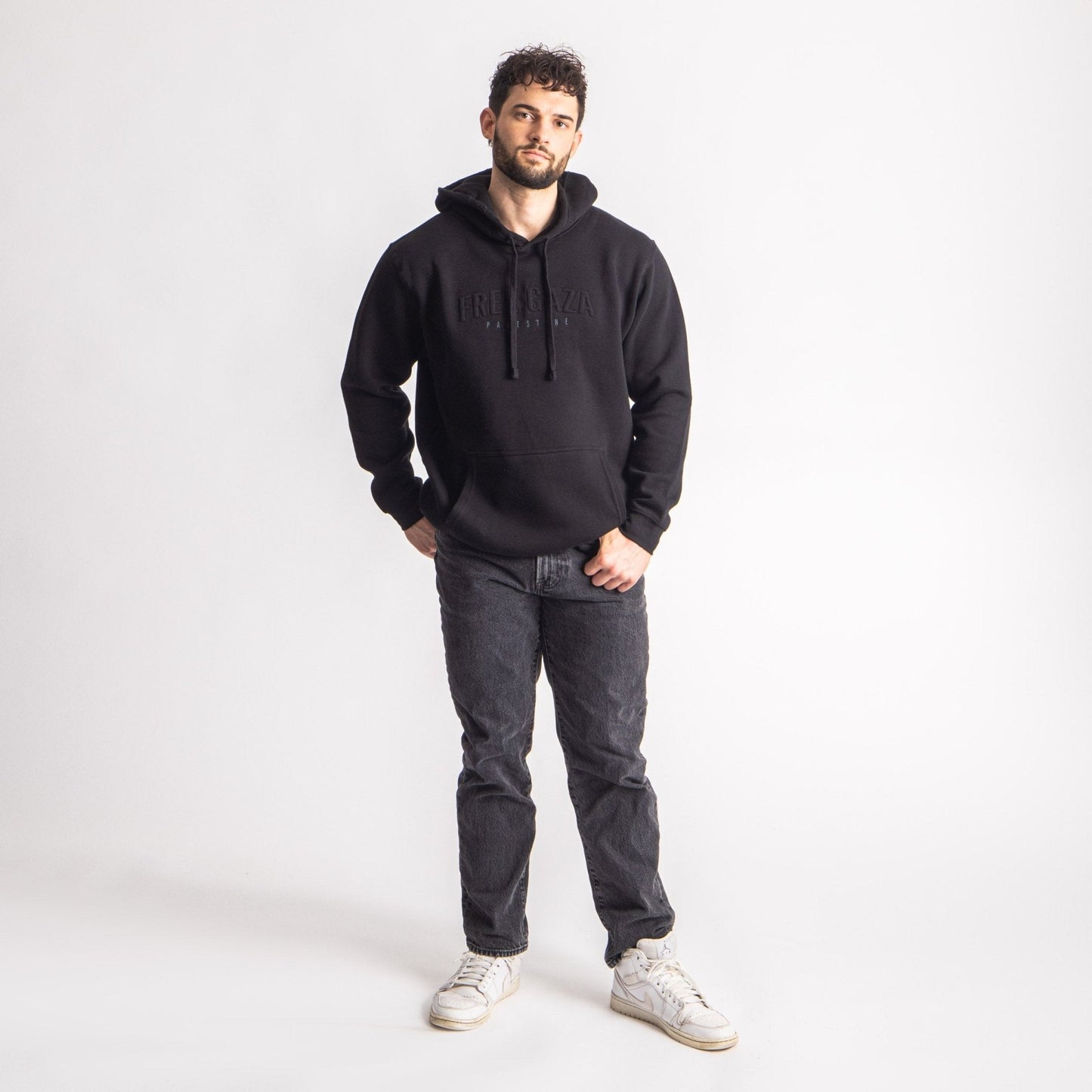 FREE G@Z@ Embossed Hoodie