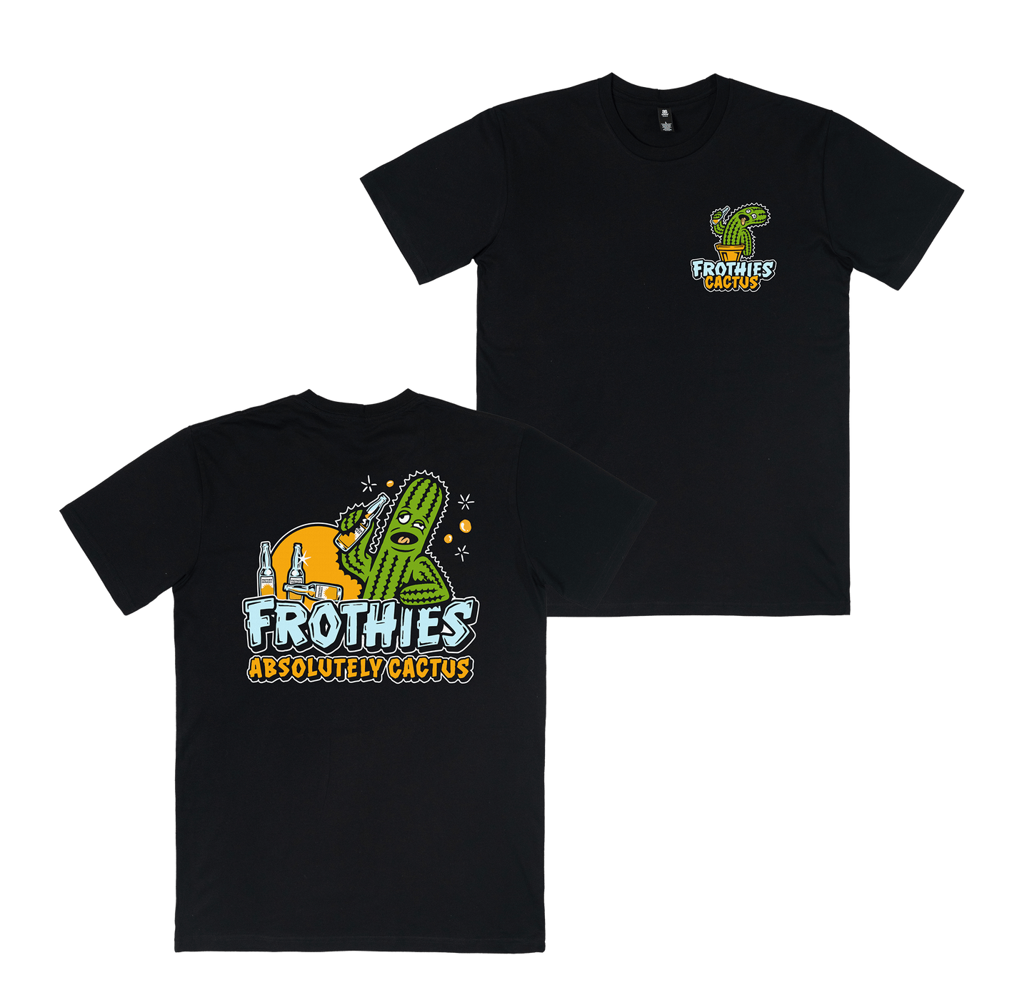 Cactus Tee Black