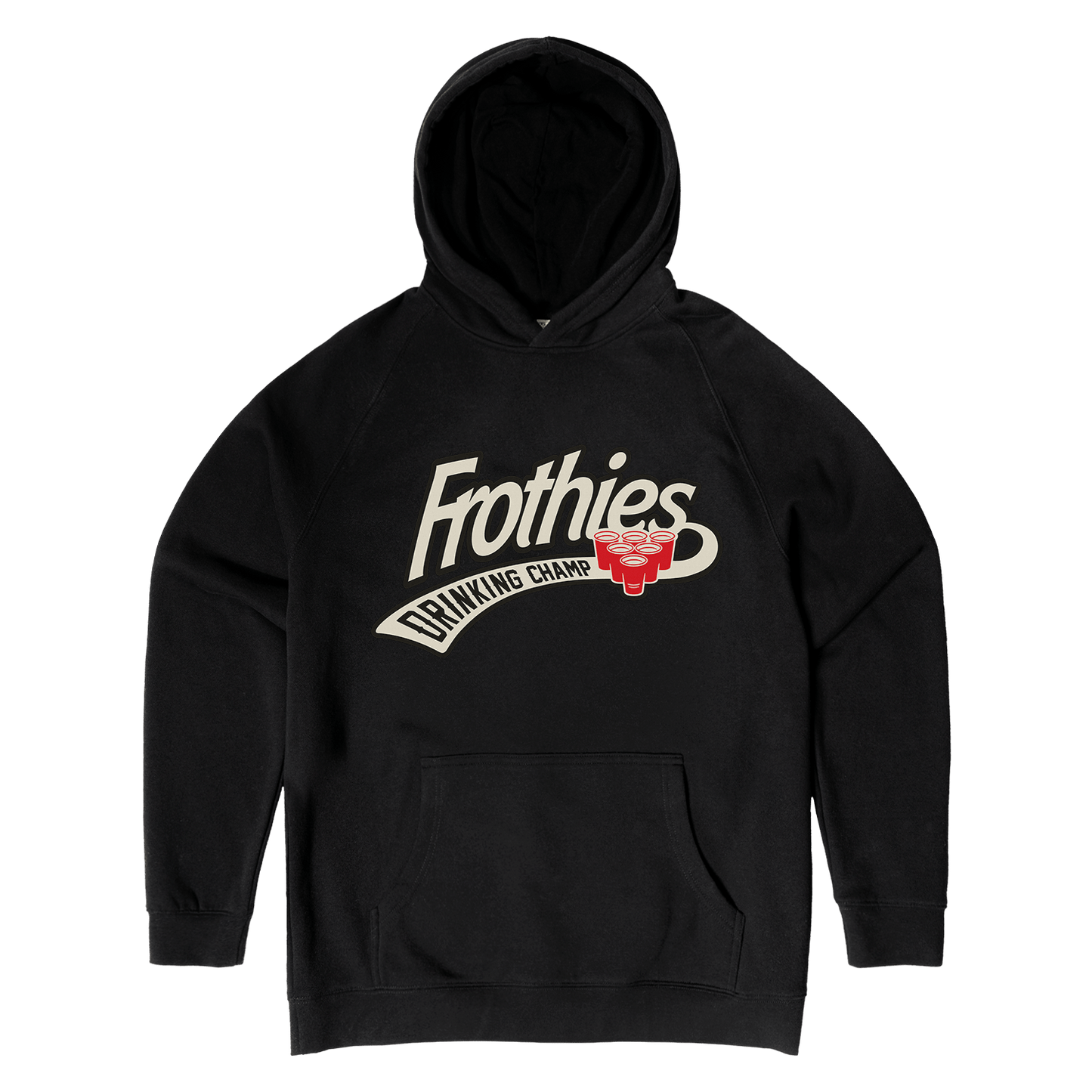 Drinking Champ Hoodie Black