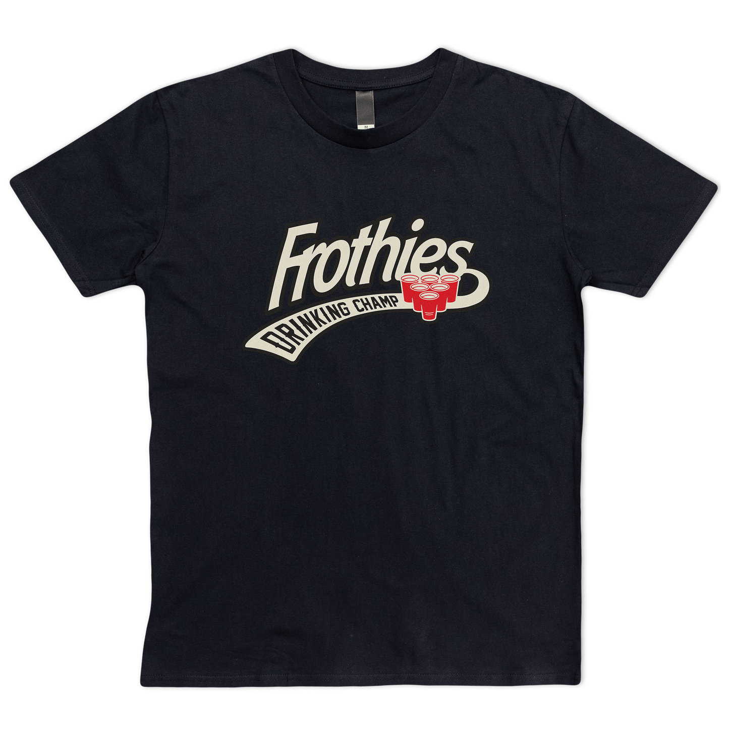 Drinking Champ Tee Black