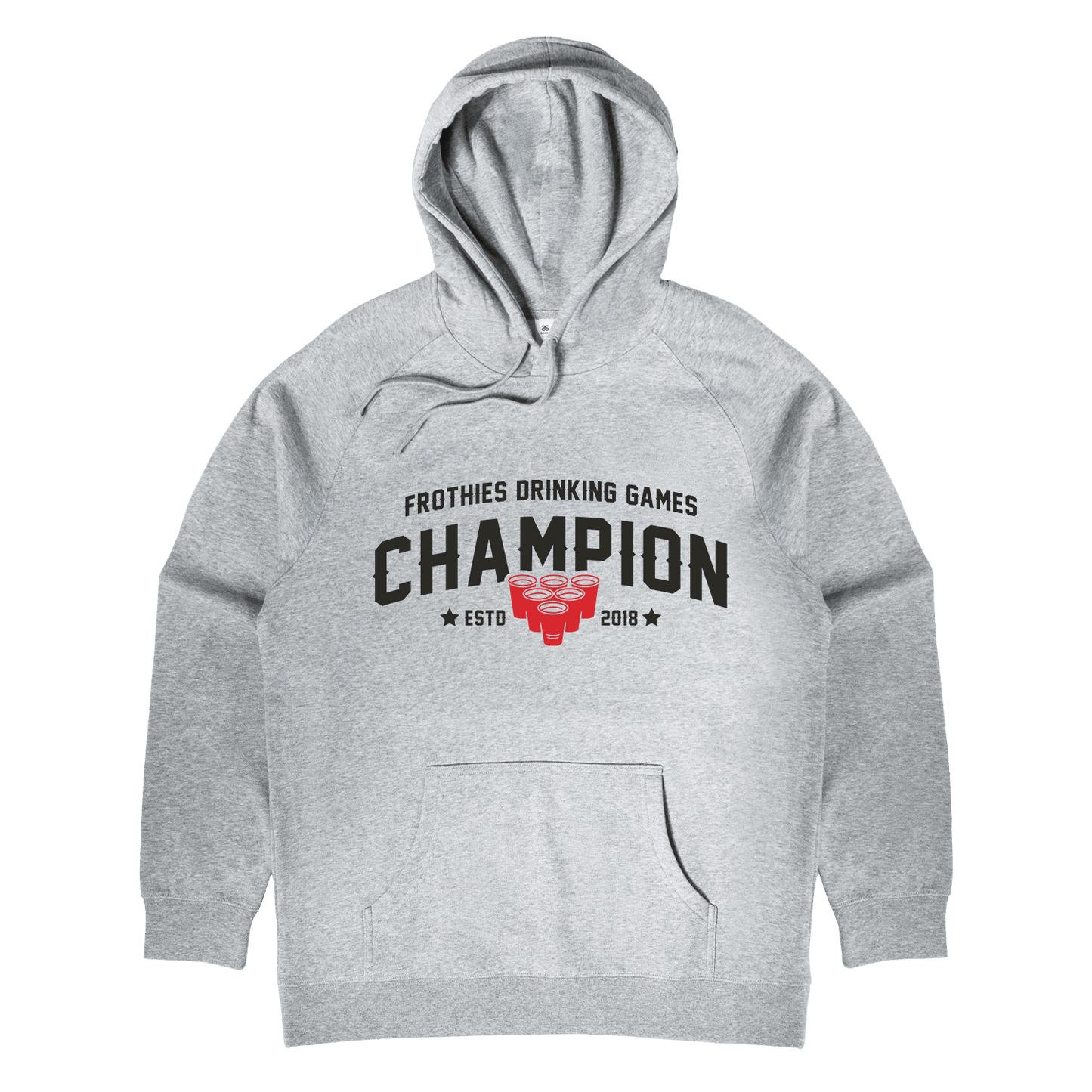 Frothies Champion Hoodie Grey