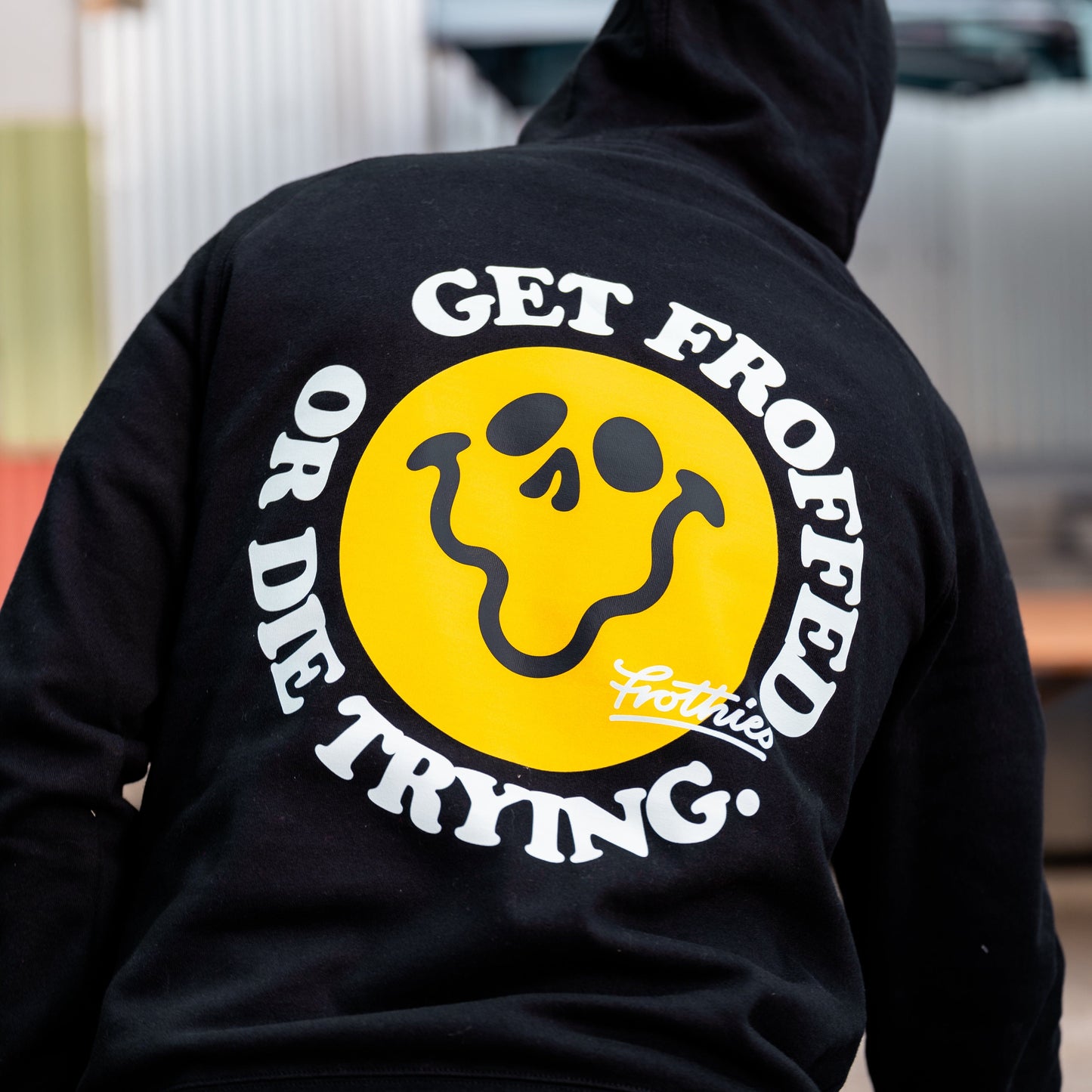 Get Froffed 3 Hoodie Black