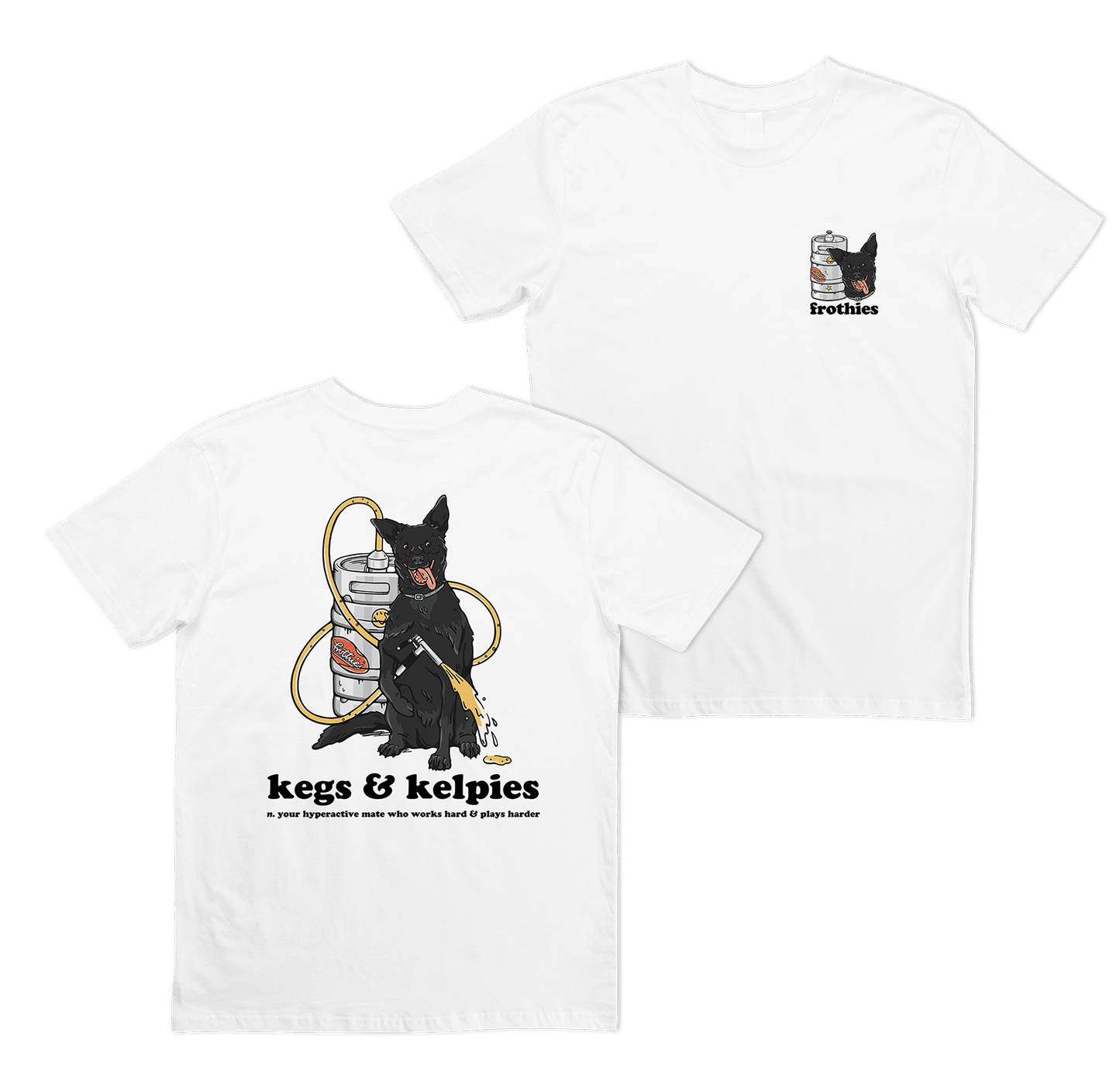 Kegs & Kelpies Tee