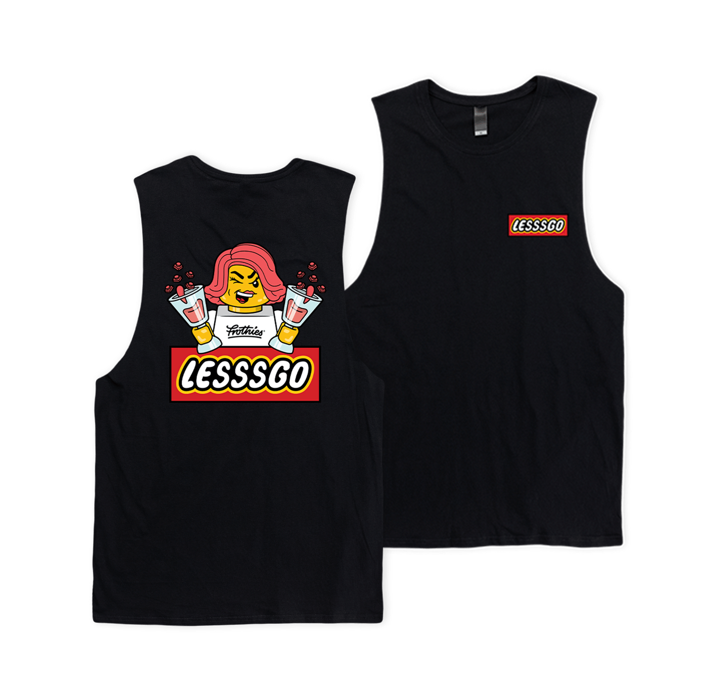 Lesssgo Woman Muscle Tee