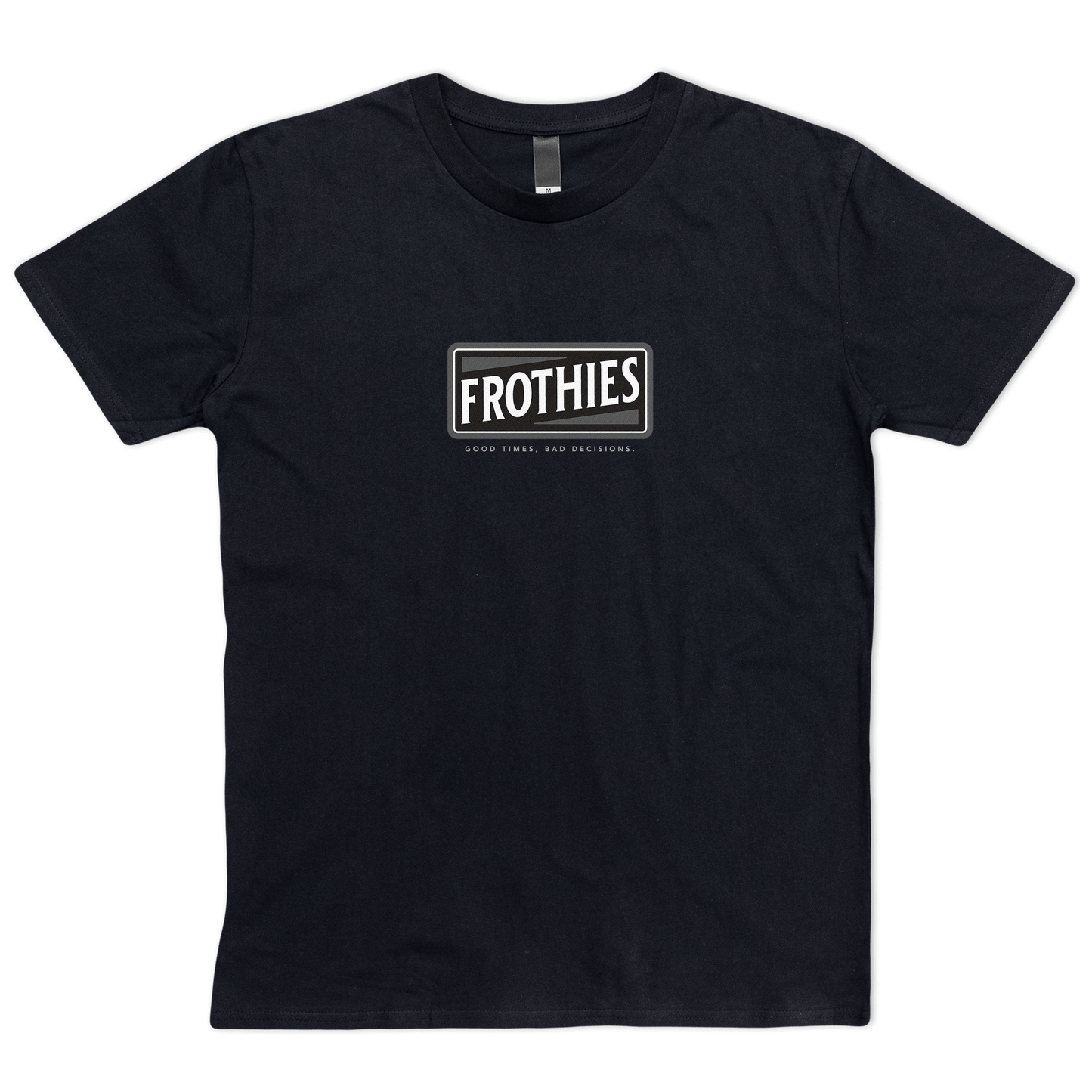 Old Froth Tee Black
