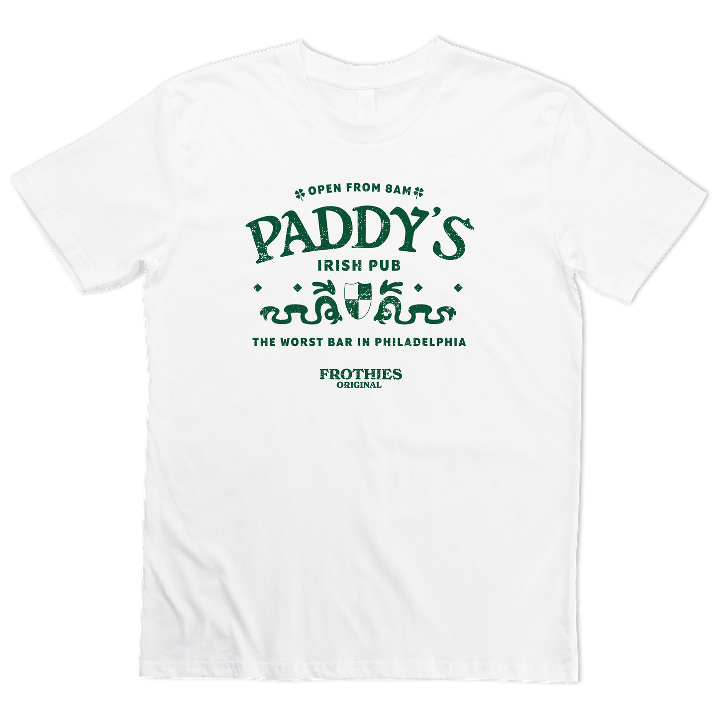 Paddy's Pub Tee White